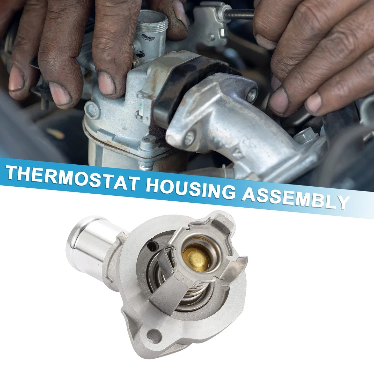 Engine Coolant Thermostat Housing for Chevrolet Cruze (2016-2019)