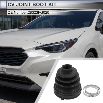 Inner CV Joint Boot Kit with Clamps for Subaru Impreza (2008–2010) No.28323FG020