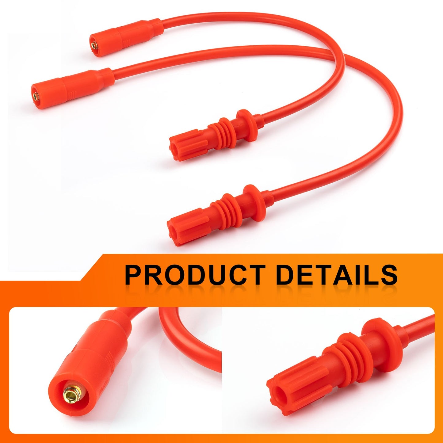 Ignition Coil with Wire Cap & Spark Plug for Polaris Sportsman SP 850 (2019)
