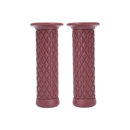 Brown Motorcycle Gel Hand Grips 7/8in for Sports Bike