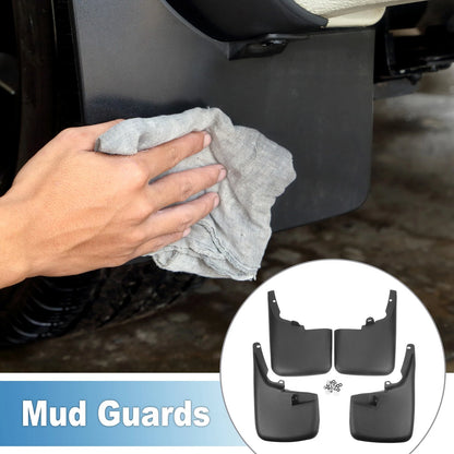 Mud Flap Splash Guard Set for Ford F-250 (2011–2016)