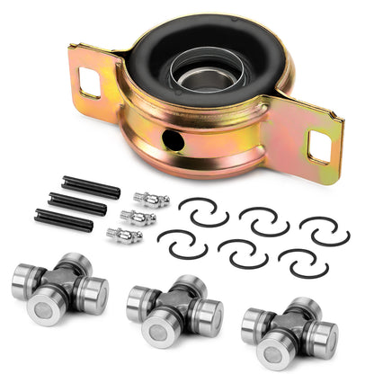 Propeller Shaft Bearing Carrier & U-joint for Polaris RZR XP 900 1000 (2011–2020)
