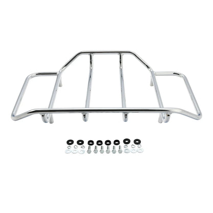 Chrome Luggage Top Rack for Harley Touring Road Glide FLHR FLHX (1984-2024)
