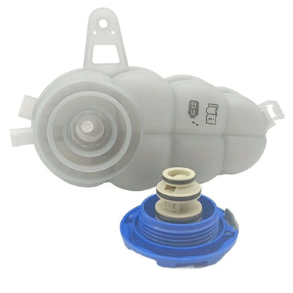 Engine Coolant Reservoir Overflow Tank W/ Cap for AUDI A4 Quattro A5 (2010–2016)