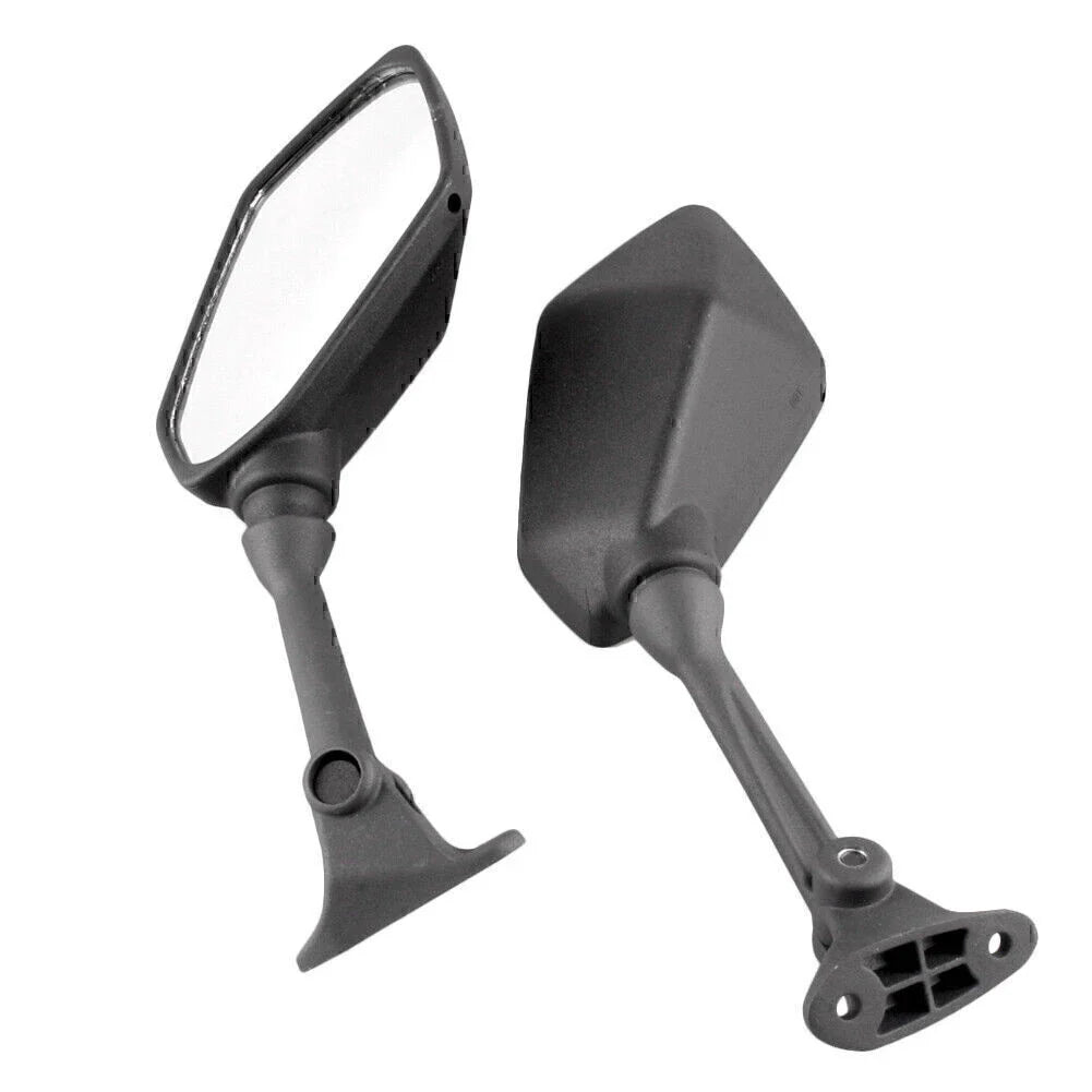 Black Left & Right Rearview Mirrors for KAWASAKI NINJA ZX6R (2009-2012)
