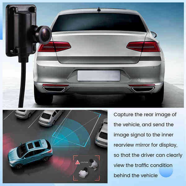 Rear View Reverse Backup Camera for Jaguar XJ (2010–2017)