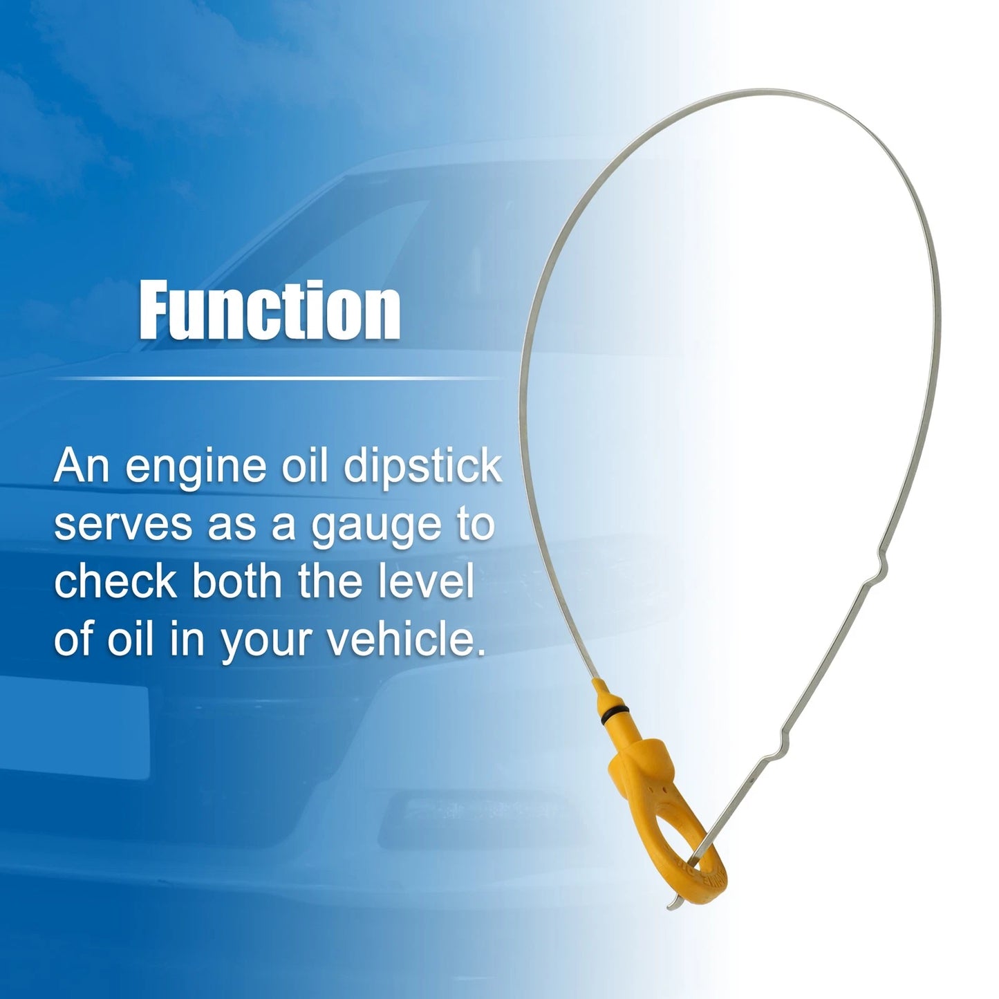 Engine Oil Fluid Level Dipstick for Toyota Corolla XRS (2005–2008) No. 1530128031