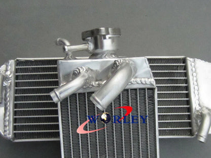 Aluminum Radiator & Hose for Suzuki RM125 RM 125 RM125X RM125W RM125Y (1998-2000)