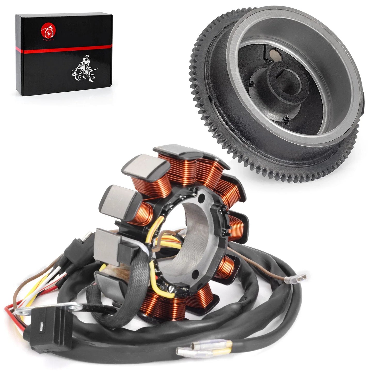 Stator + Flywheel Rotor for Polaris Scrambler 500 (2000–2002)