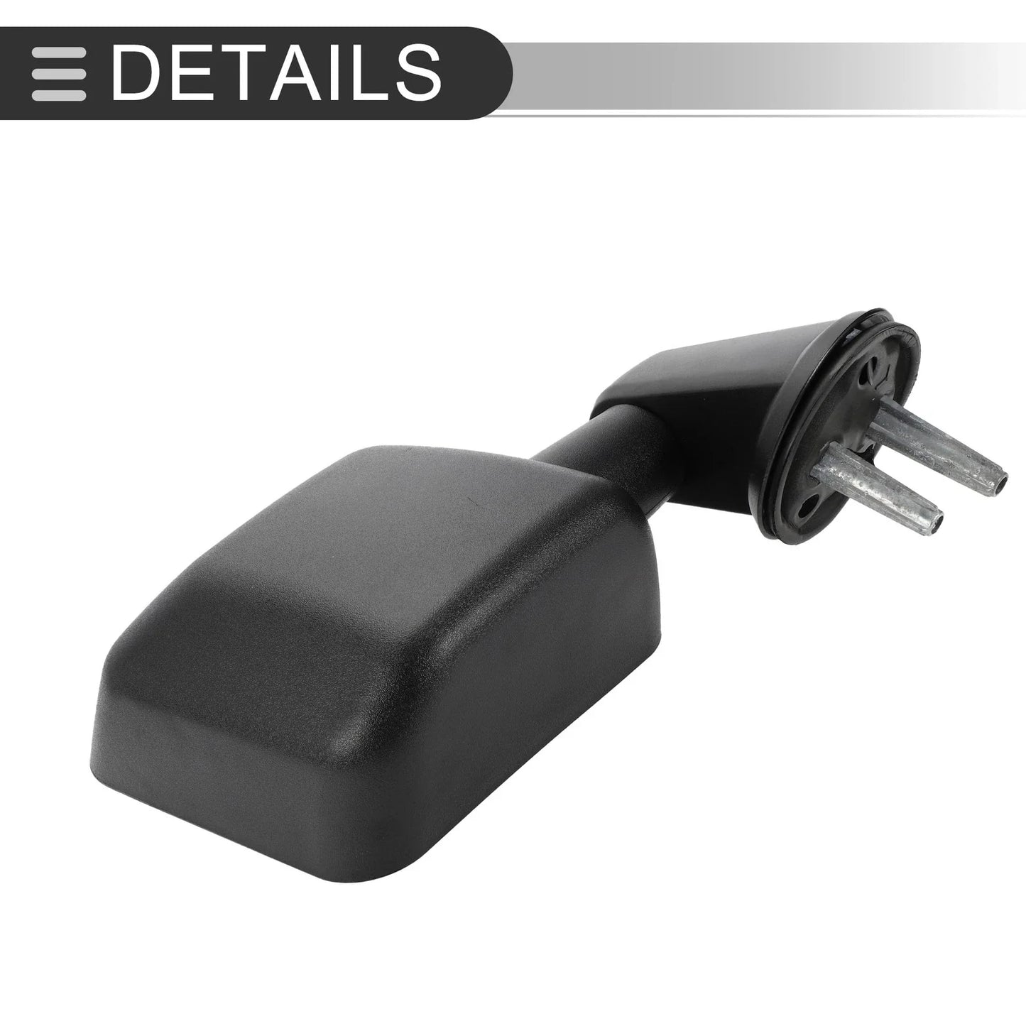 Tow Mirrors for Jeep Wrangler 2007-2017 (2 x No.55077967AB/55077966AB)