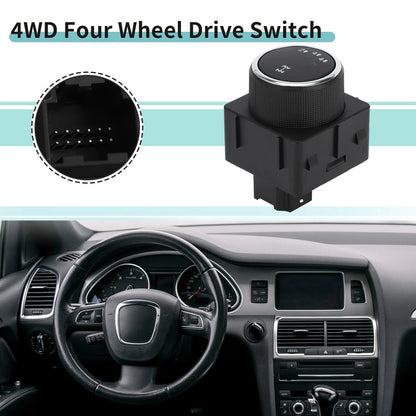 4WD Wheel Drive Switch for Chevrolet Silverado 1500 2500 HD, GMC Sierra 1500 (2007–2014)