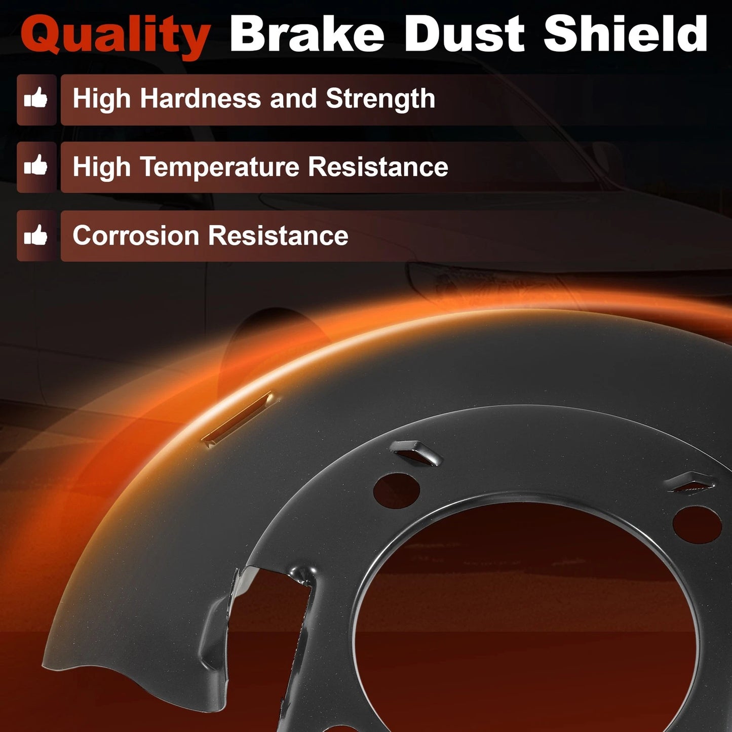 Brake Dust Shield for Chevrolet Express 2500 3500 (2003–2024) No.25846355