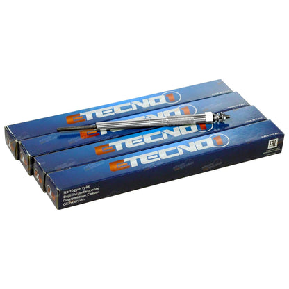 Set of 4 Glow Plugs for Kia K2900 PU3 2.9L Diesel (2008–2014)