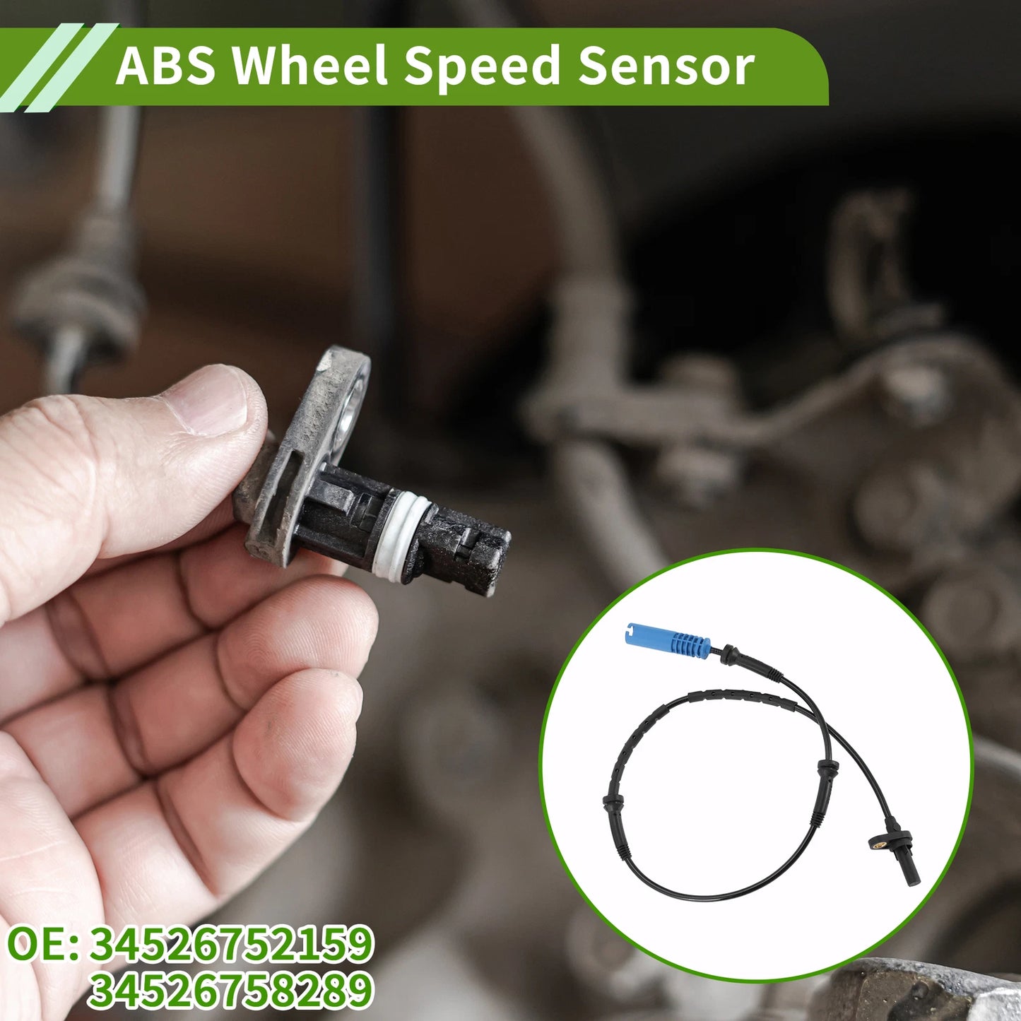 ABS Wheel Speed Sensor No. 34526752159 for BMW 745Li (2002–2003)