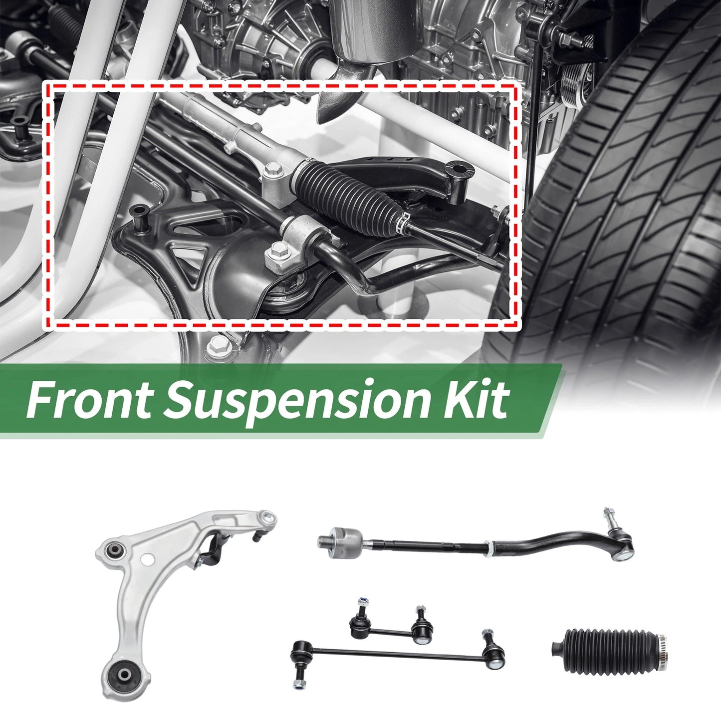 12pcs Front Suspension Control Arm Kit for Nissan Maxima (No. ES800357/K750282)