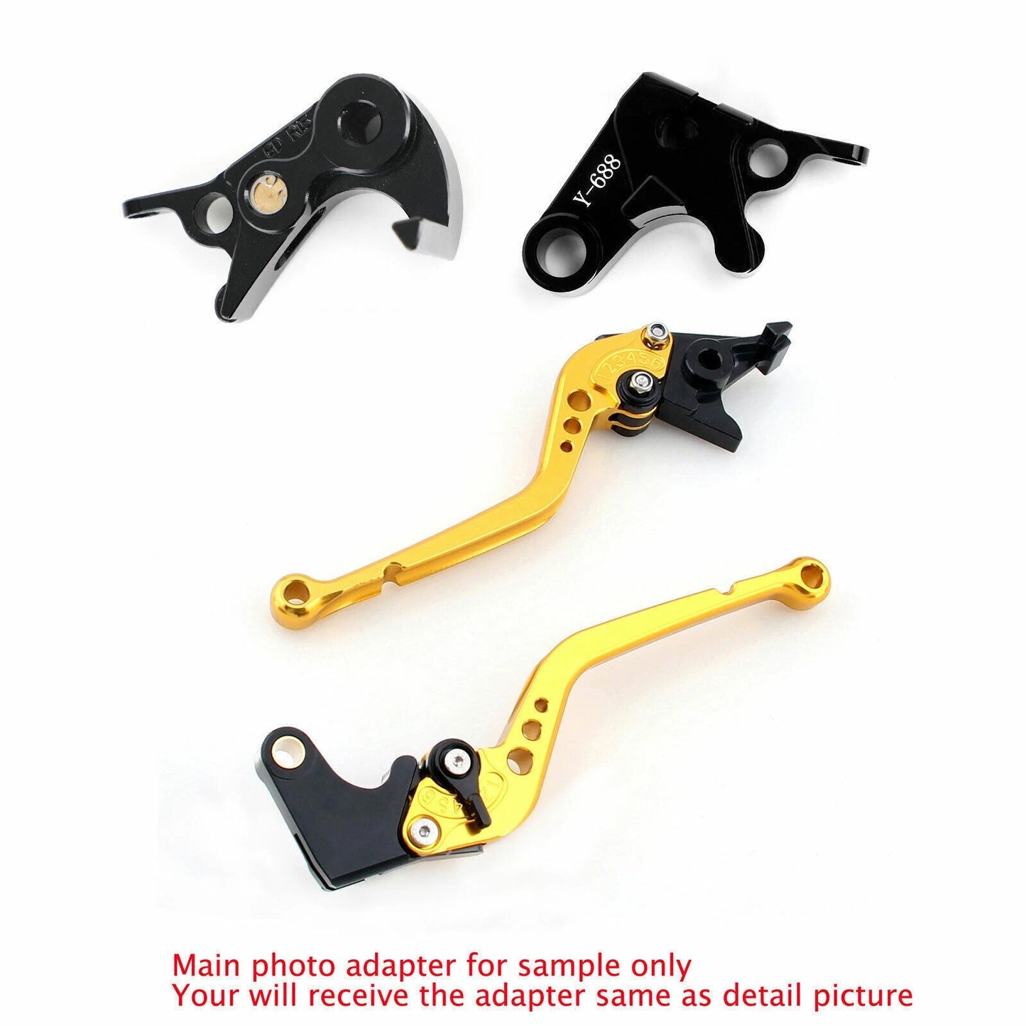 Adjustable Clutch Brake Levers for Daytona 955i Sprint ST (1997–2006) Black