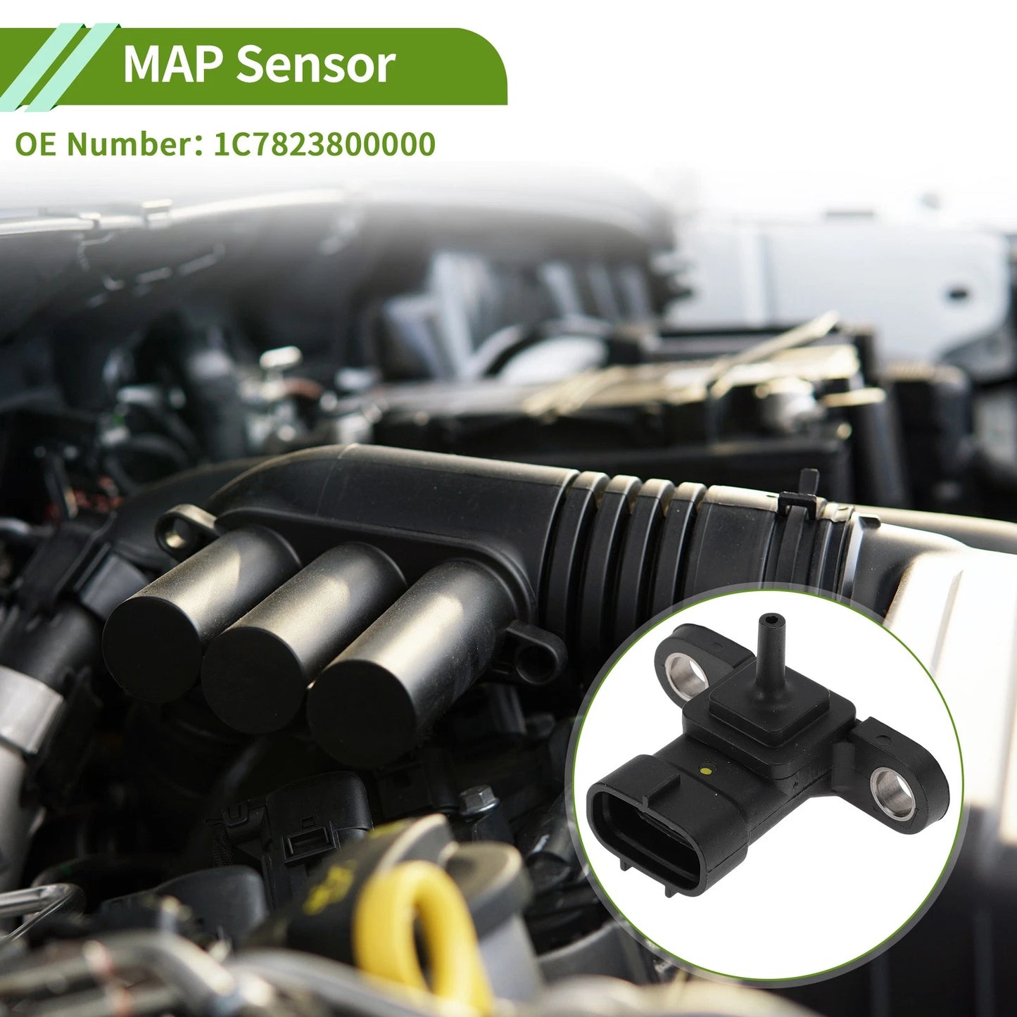 MAP Sensor for Yamaha YFM700 Raptor (2006–2023) No.1C7823800000