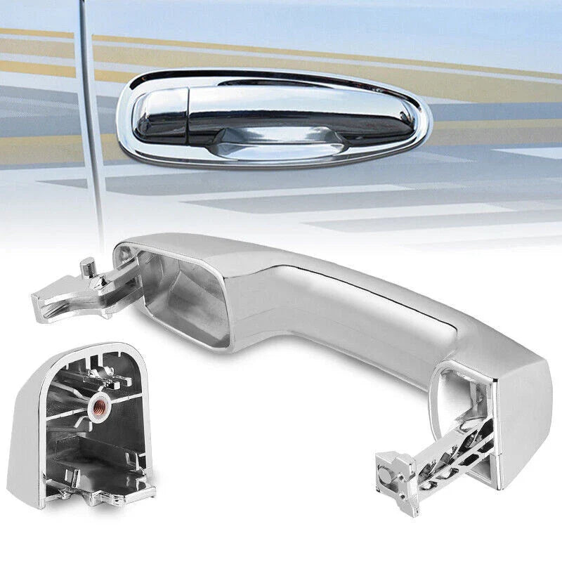 Rear Outer Door Handles for Toyota Prado J150 Series (2009-2020) Chrome