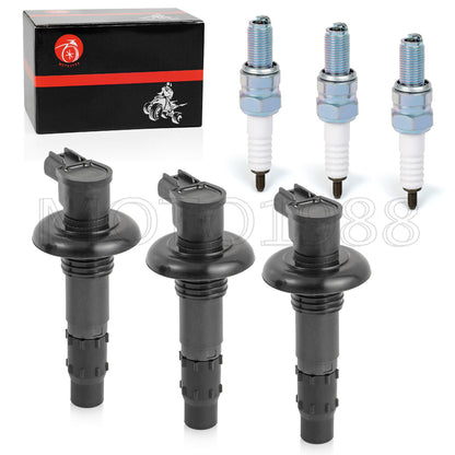 Ignition Coil Spark Plugs for SeaDoo GTX RXT RXP GTI GTS (130–260)