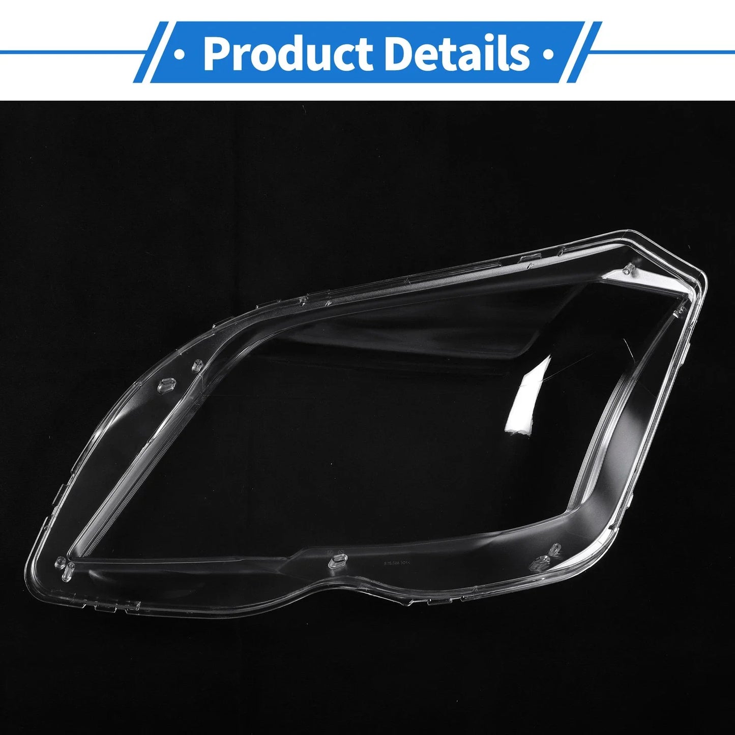 Car Front Right Headlight Lens Cover for Mercedes-Benz GLK (2009-2012)