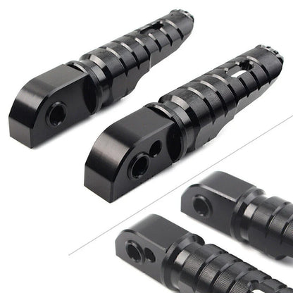 Rear Footrest Pegs Black for Street Scrambler 900 T100 (2016-2023) Pair