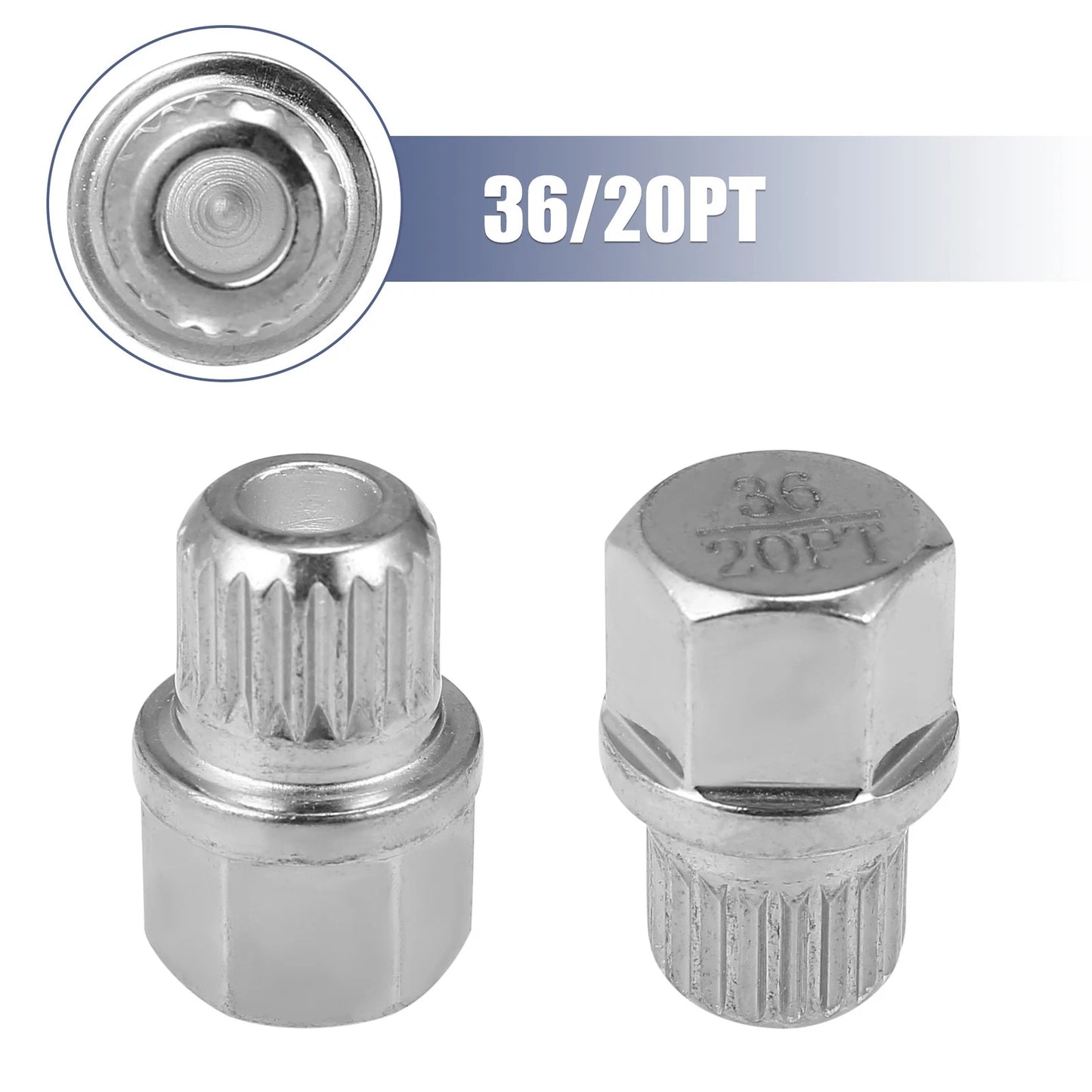 36/20PT Anti-Theft Wheel Lock Lug Nut Removal Key for BMW