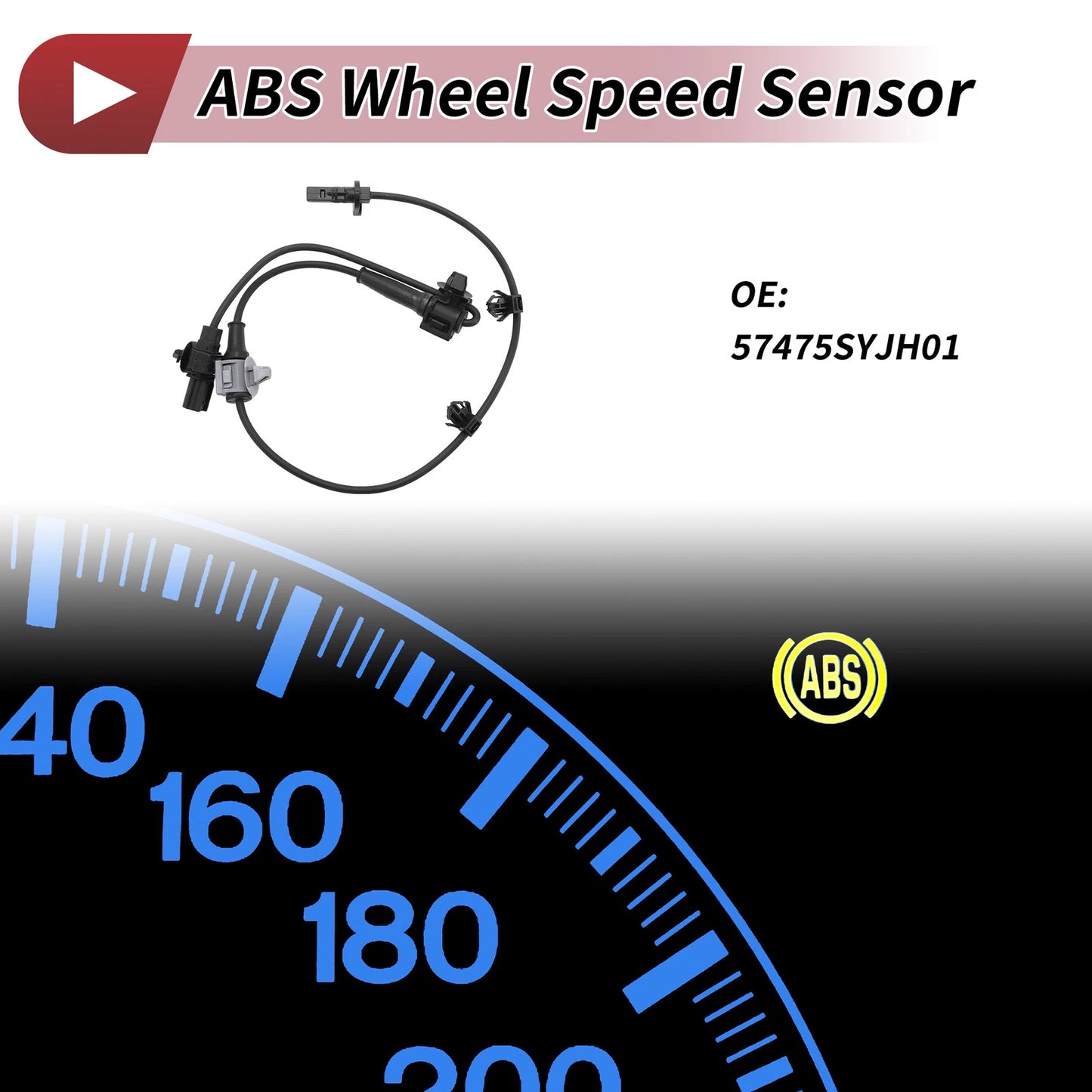 ABS Wheel Speed Sensor No. 57475SYJH01 for Honda Elysion (2013–2015)