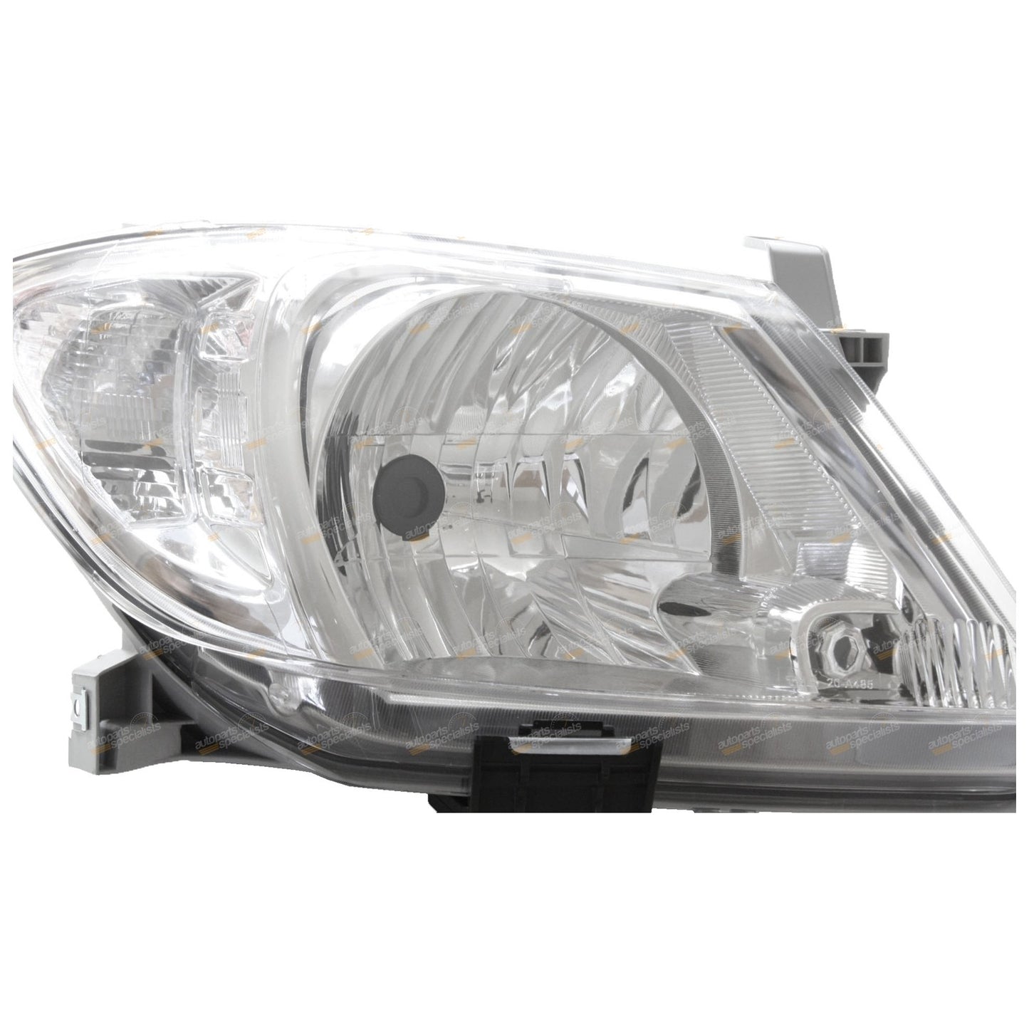 Set of 2 Clear Headlights for Toyota Hilux SR SR5 Workmate (2008–2011)