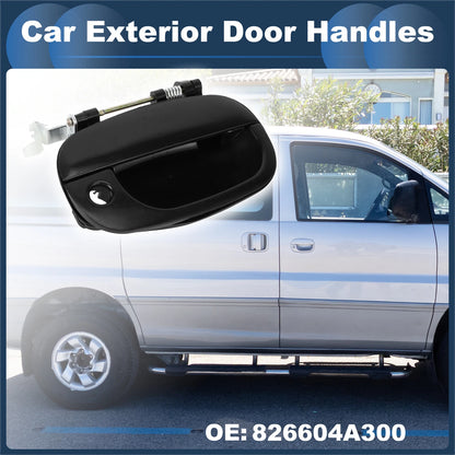 Front Right Door Handle for Hyundai H1 Starex (1998–2007) - Black