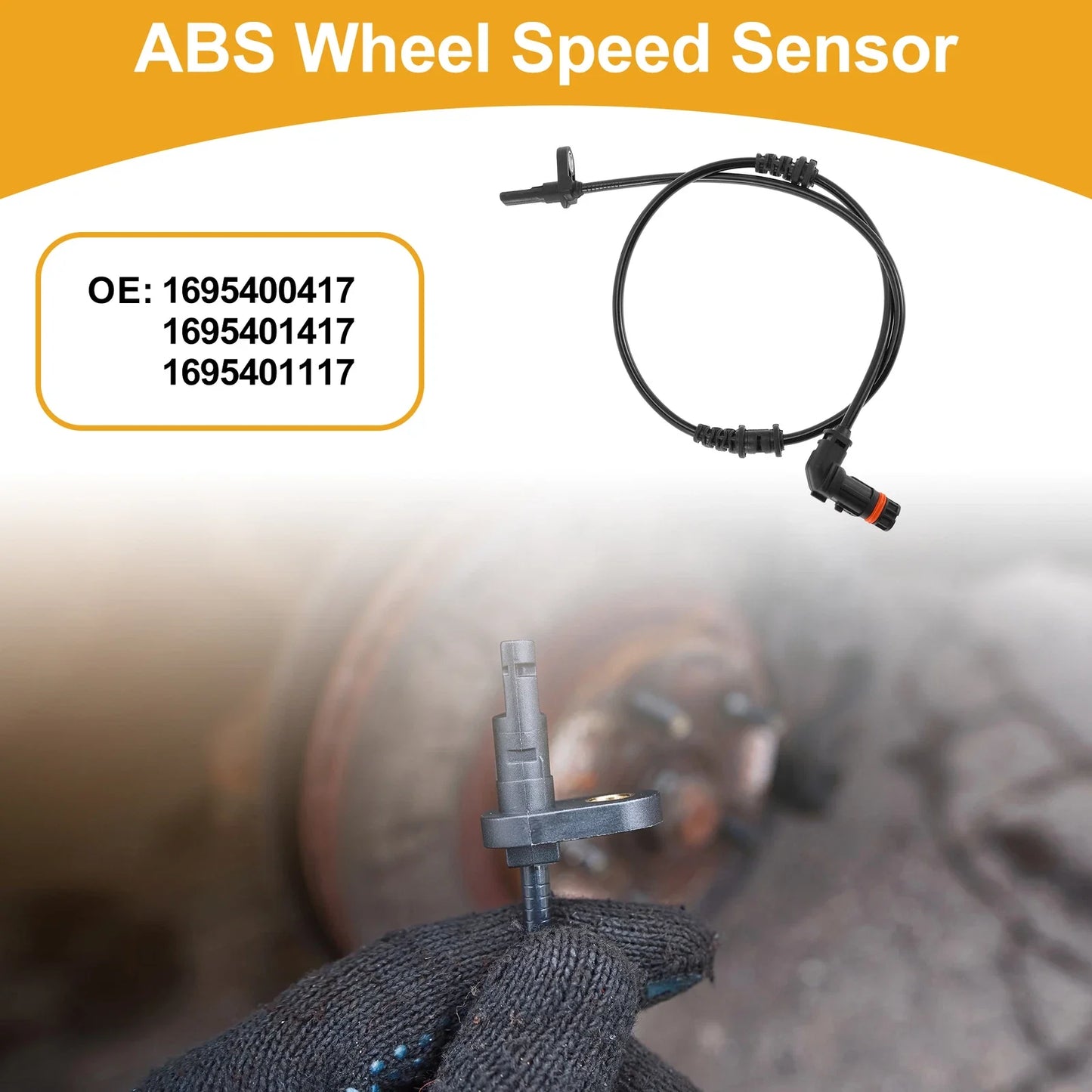 ABS Wheel Speed Sensor for Mercedes-Benz B200 (2005-2012)