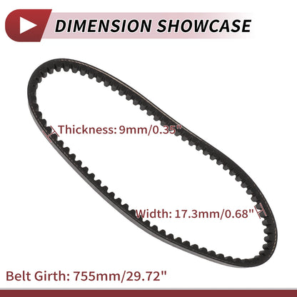 V-Belt Drive Belt for Peugeot Speedfight 50 (1990–2004)