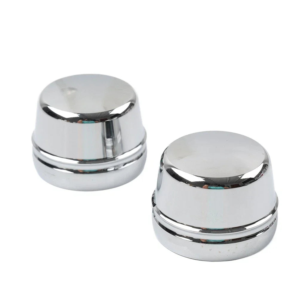Front Axle Cap Nut Covers for Harley Touring Road King Electra Glide (2000-07)