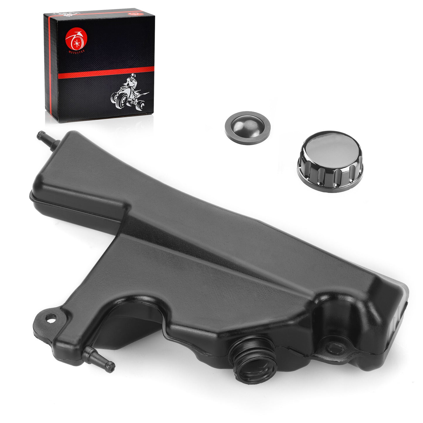 Radiator Reservoir & Cap for Kawasaki Ninja ZX6R ZZR600 (1998–2008)