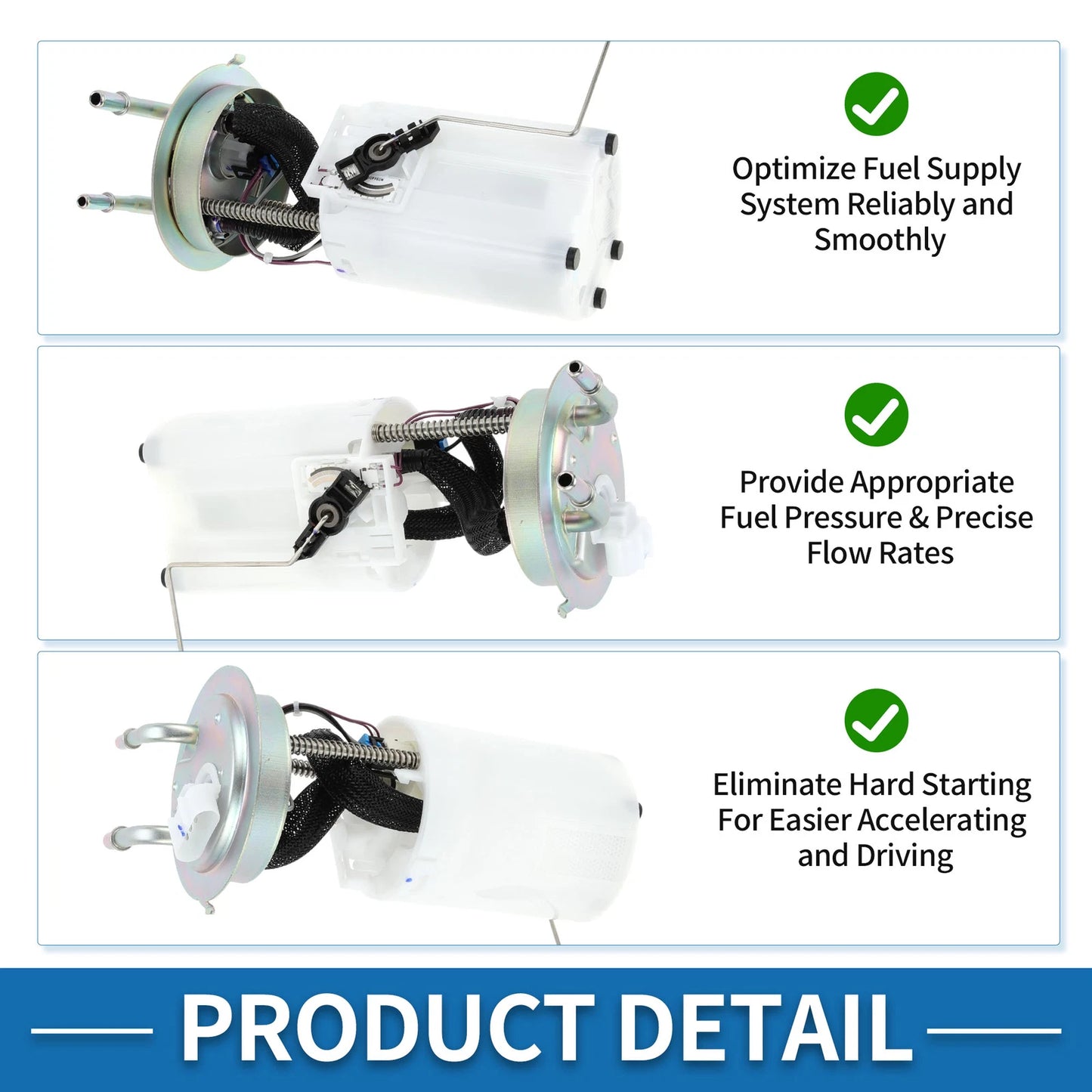 Electric Fuel Pump Assembly No. 25331861 for Buick Rainier, Chevy Trailblazer (2004–2007)