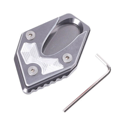 Aluminum Kickstand Side Stand Pad for Suzuki GSX250R (2017-2018) Gray