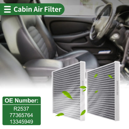 Cabin Air Filter No.R2537/77365764 for Alfa Romeo Mito 955 (2008–2018)