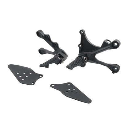 Front Driver Footpeg Footrest Bracket Kit for Kawasaki Ninja ZX6R ZX636 (2009–2024)