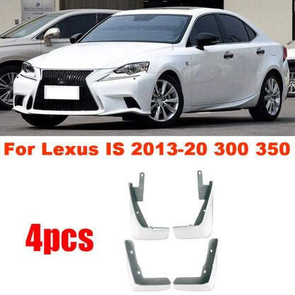 Mud Flap Splash Guard 4PCS for Lexus IS (2013–2020)