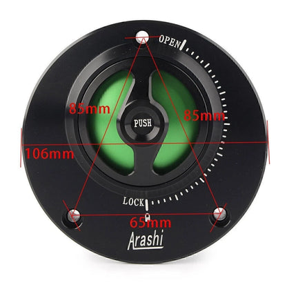 CNC Aluminum Gas Tank Cap for Yamaha MT-09 (2013–2018), FZ1, FZ6 Fazer (All Years)