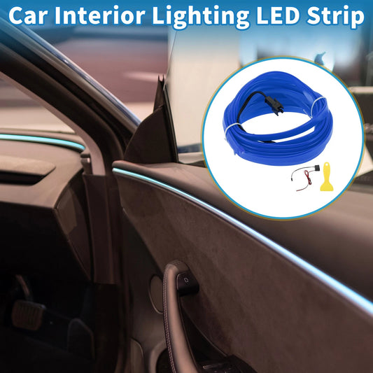 LED Strip Neon Wire Lighting for Car Interior (12V)