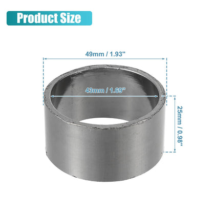 Exhaust Muffler Pipe Gasket Seal Ring for Universal Applications (43mm ID)
