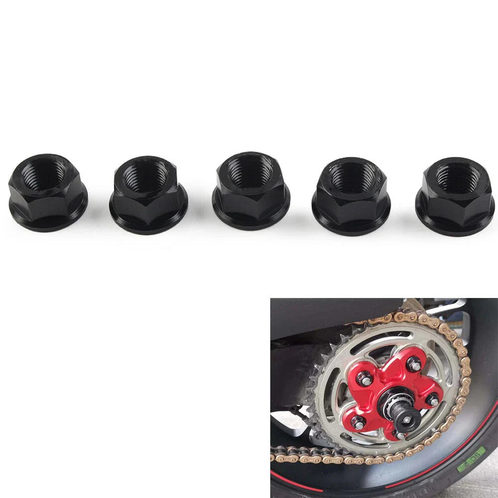 M10 x Rear Sprocket Nuts for Ducati Hypermotard 796 950 Hyperstrada 821 939