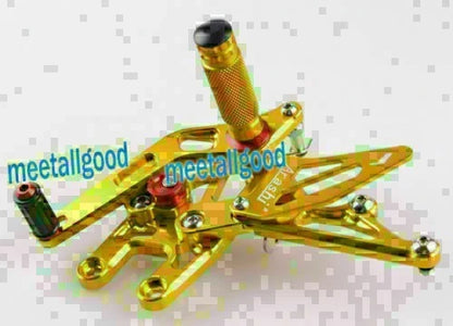 Rearset Rear Set for Kawasaki Ninja ZX10R (2004-2005) Gold Motorcycle