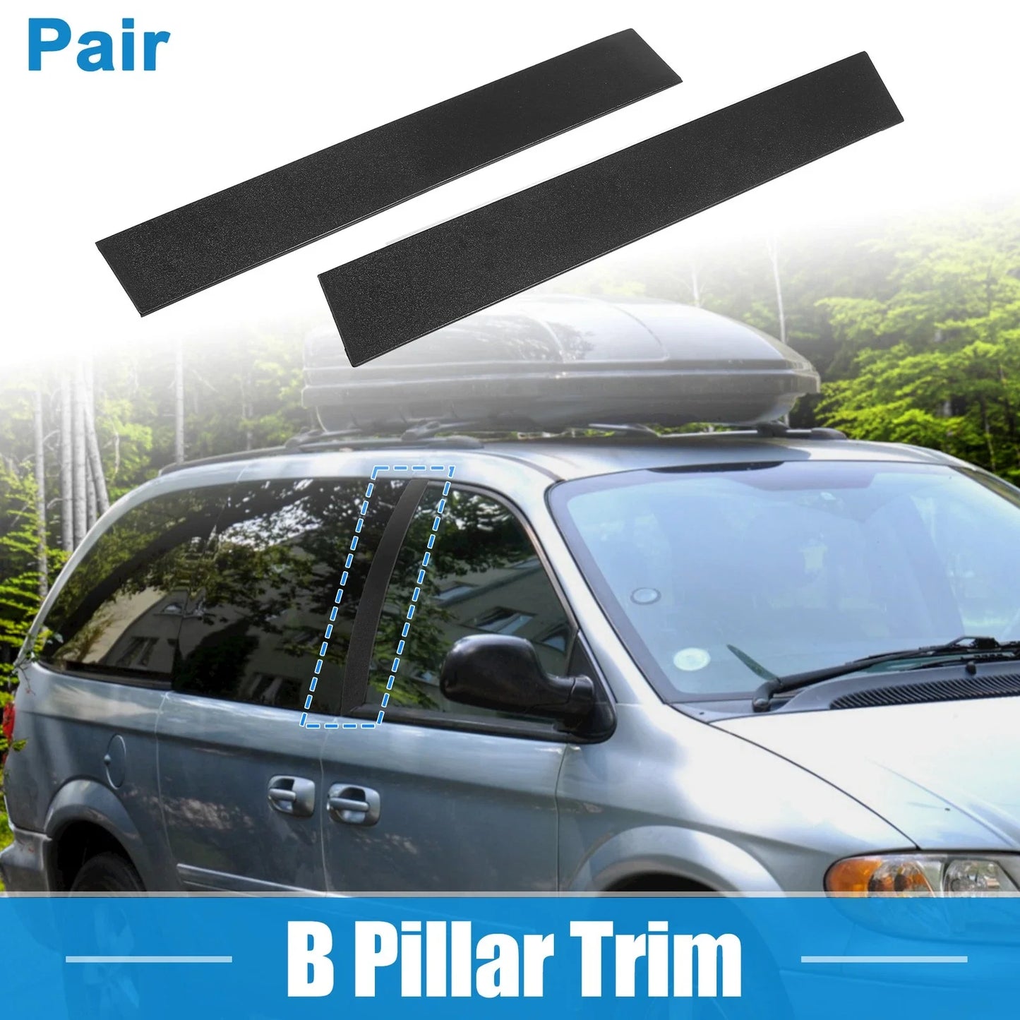 Windshield B Pillar Trim for Chrysler Town & Country, Dodge (2008-2016)