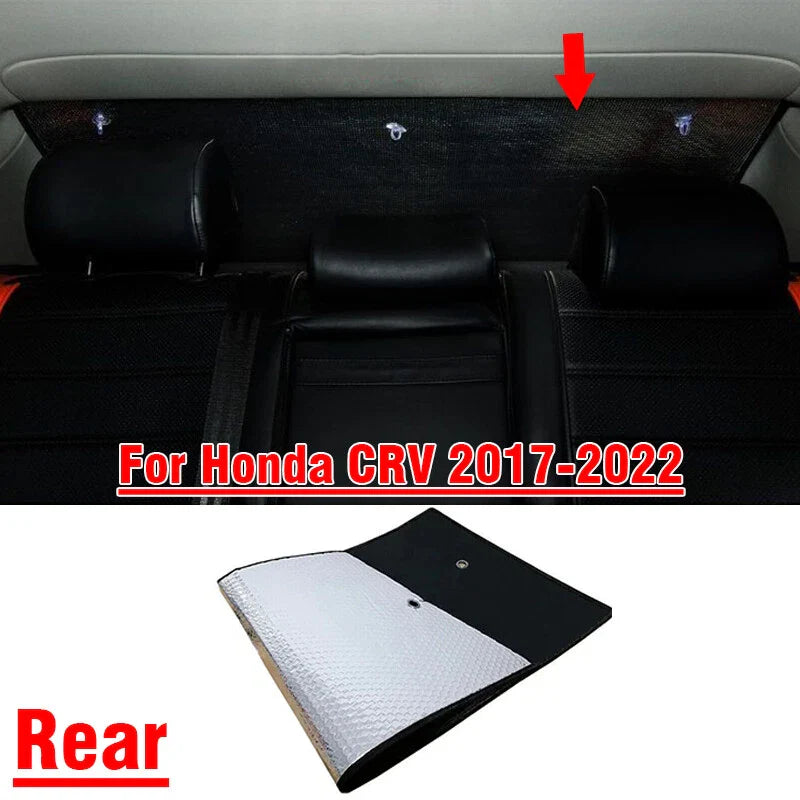Rear Windshield Privacy Thick Interior Sunshade Cover for Honda CRV (2017–2022)