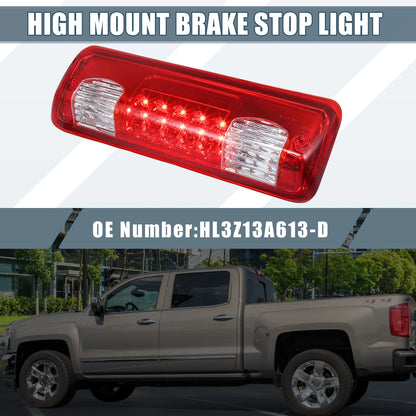 Tail High Mount Brake Stop Light 7L3Z-13A613-B for Ford F-150 (2004–2008) Red