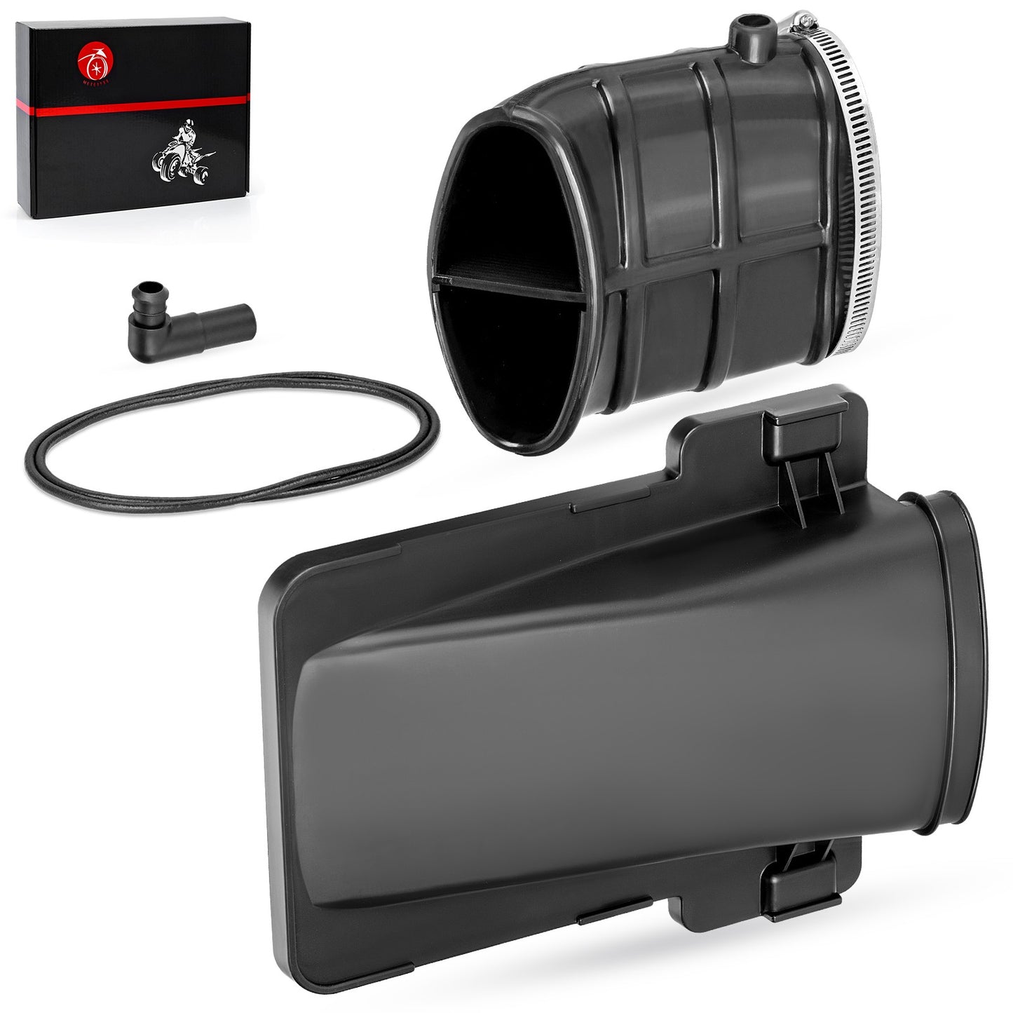 Airbox Lid Cover & Duct with Elbow Pipe for Yamaha Raptor 660R (2001–2005)