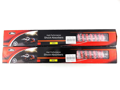 400mm Red/Chrome Rear Shock Absorbers for Honda XL100S