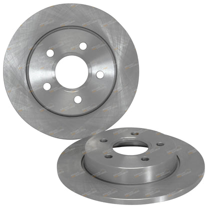 2 Rear Disc Brake Rotors for Ford Focus (2005–2010)