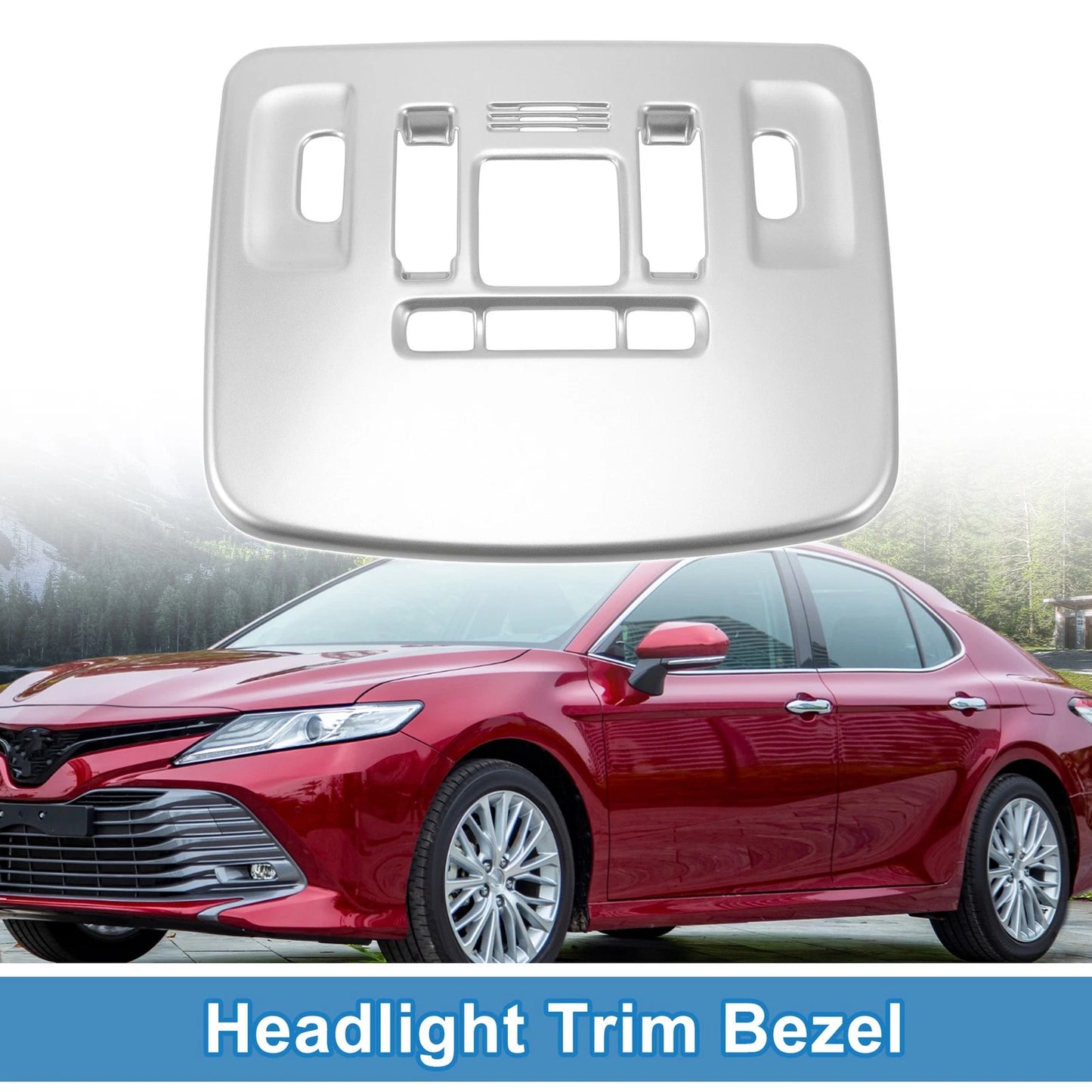 1 Pc Headlight Trim Bezel for Toyota Camry (2018–2020)